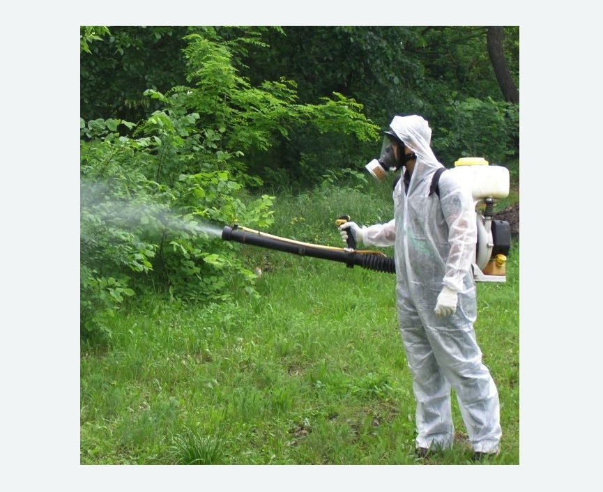 обработка территории от клещей в г. Новочебоксарск