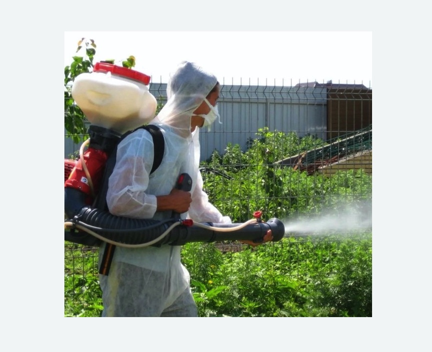 Акарицидная обработка территории в г. Новочебоксарск